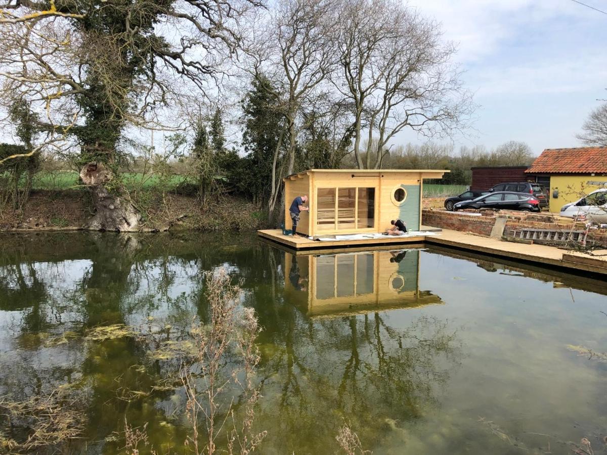 Lower Farm Lodge Stowmarket Dış mekan fotoğraf